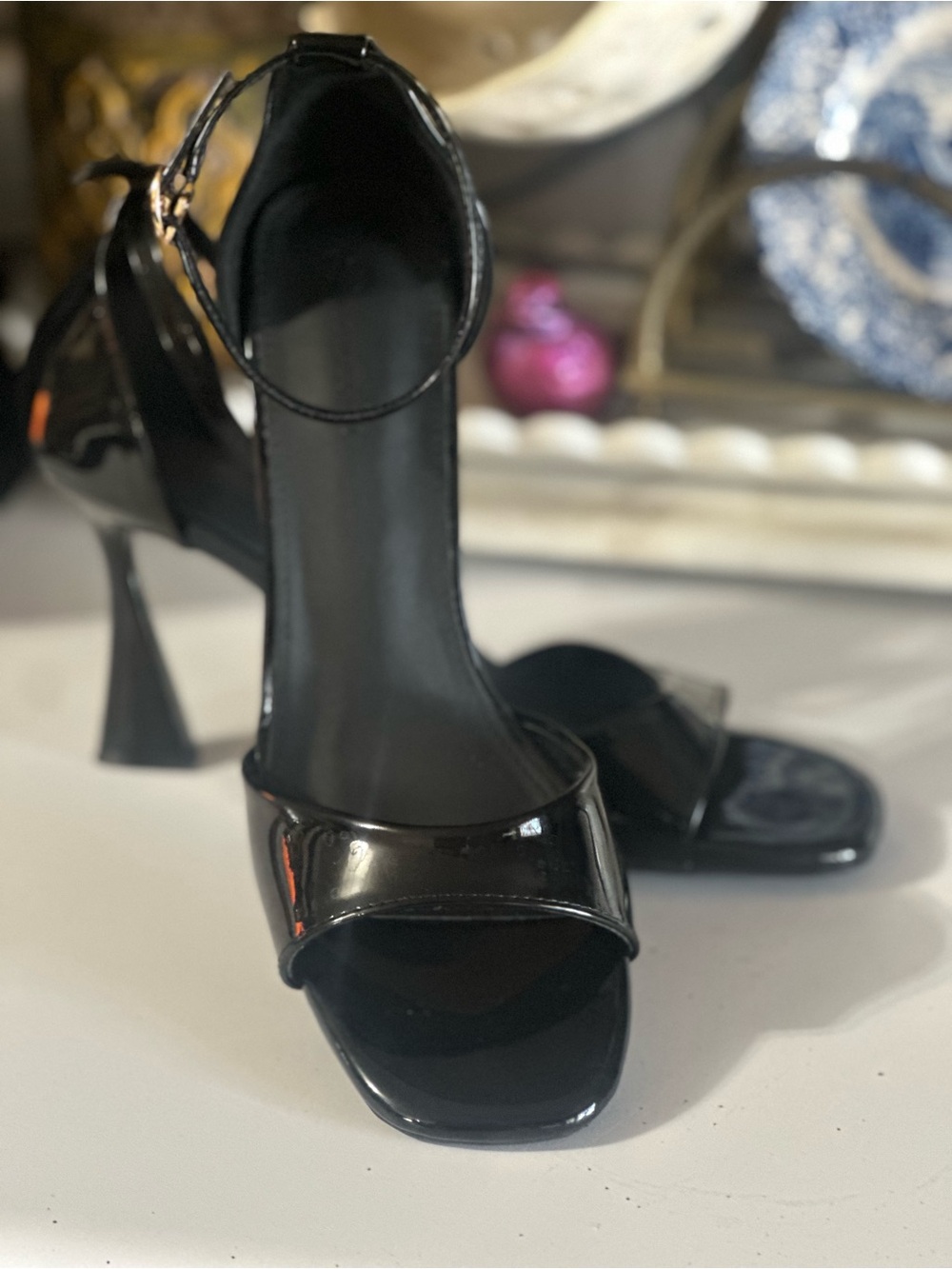 Black heels
